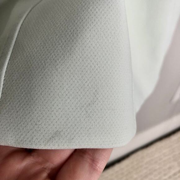 Alexander Wang Blue Green Mint Corset Bustier Seamed Bodycon Midi Dress Size 4 - Picture 16 of 16